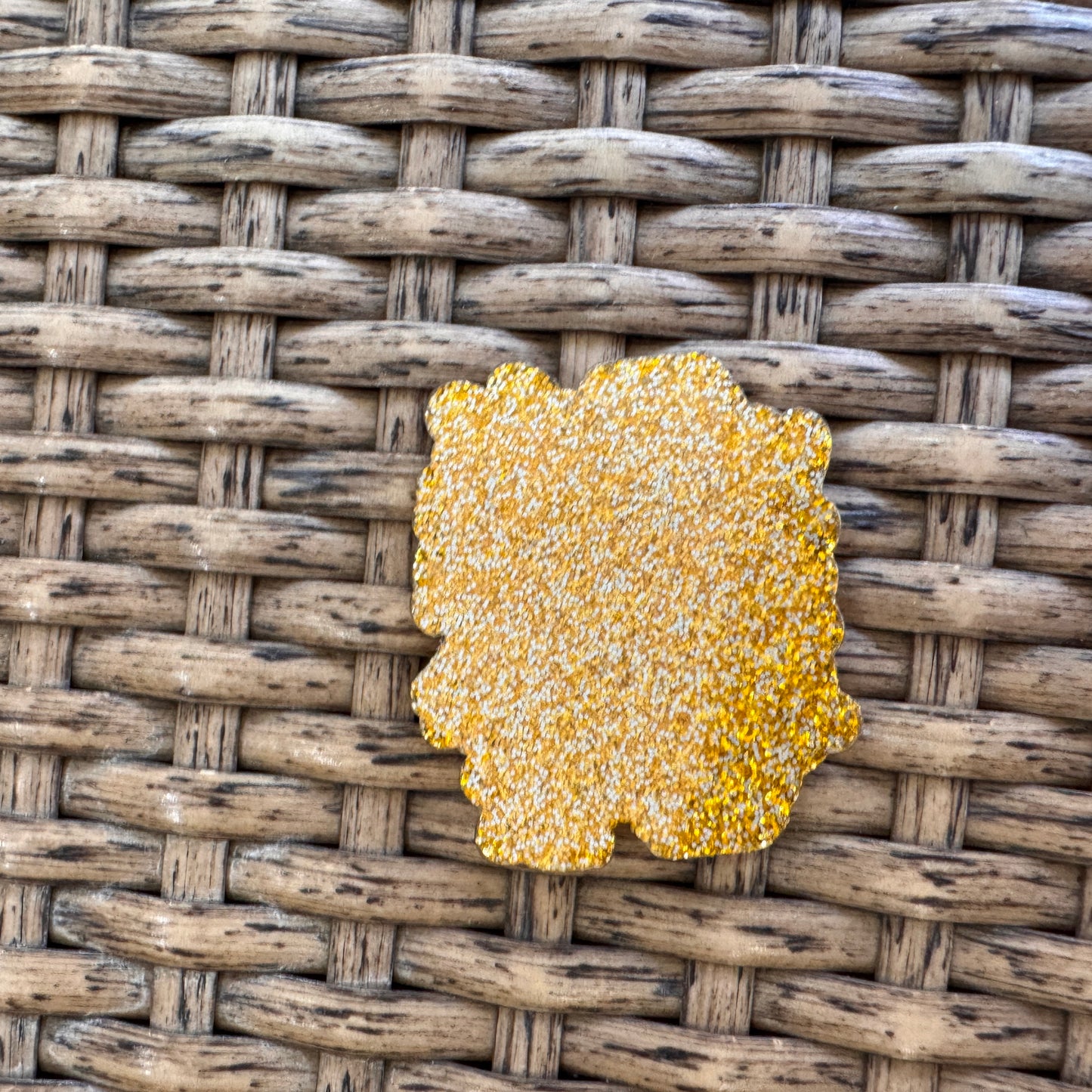 Football Bangles Acrylic Flatback,  Planar, Cabochon, Single Pc.