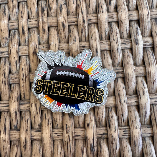 football team acrylic flatback for crafting