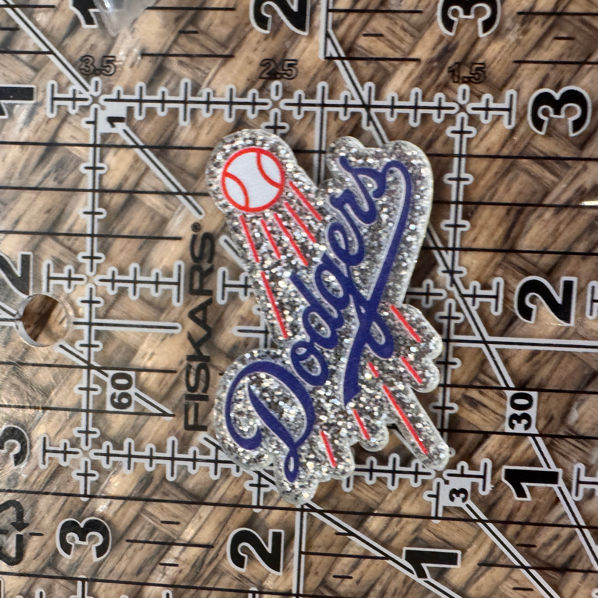 Acrylic Flatback Craft Embellishment Dodgers