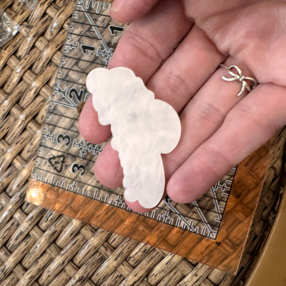 Acrylic Flatback Craft Embellishment Chargers