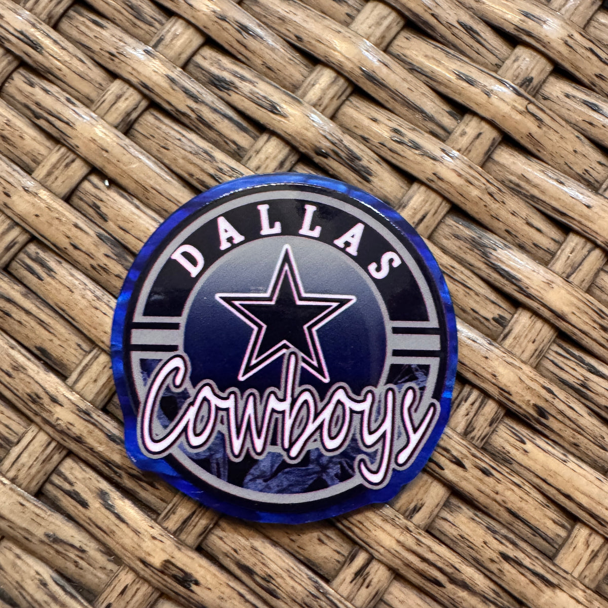 Acrylic Flatback Craft Embellishment Dallas Cowboys