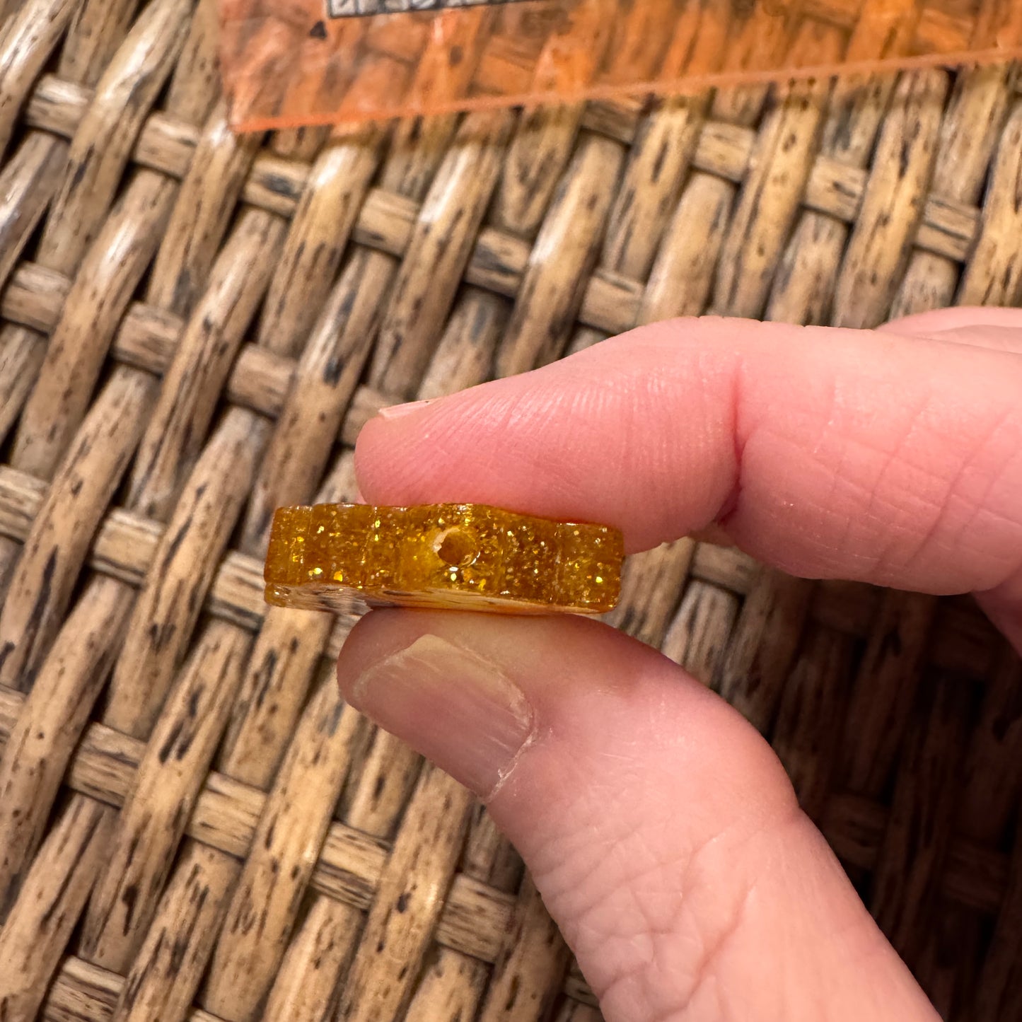 Small Acrylic Focal Bead Set of Two Starbucks Pooh– Double-Sided Image Charms for Beadable Pens, Badge Reels, Keychains, Jewelry, Junk Cases (Copy)