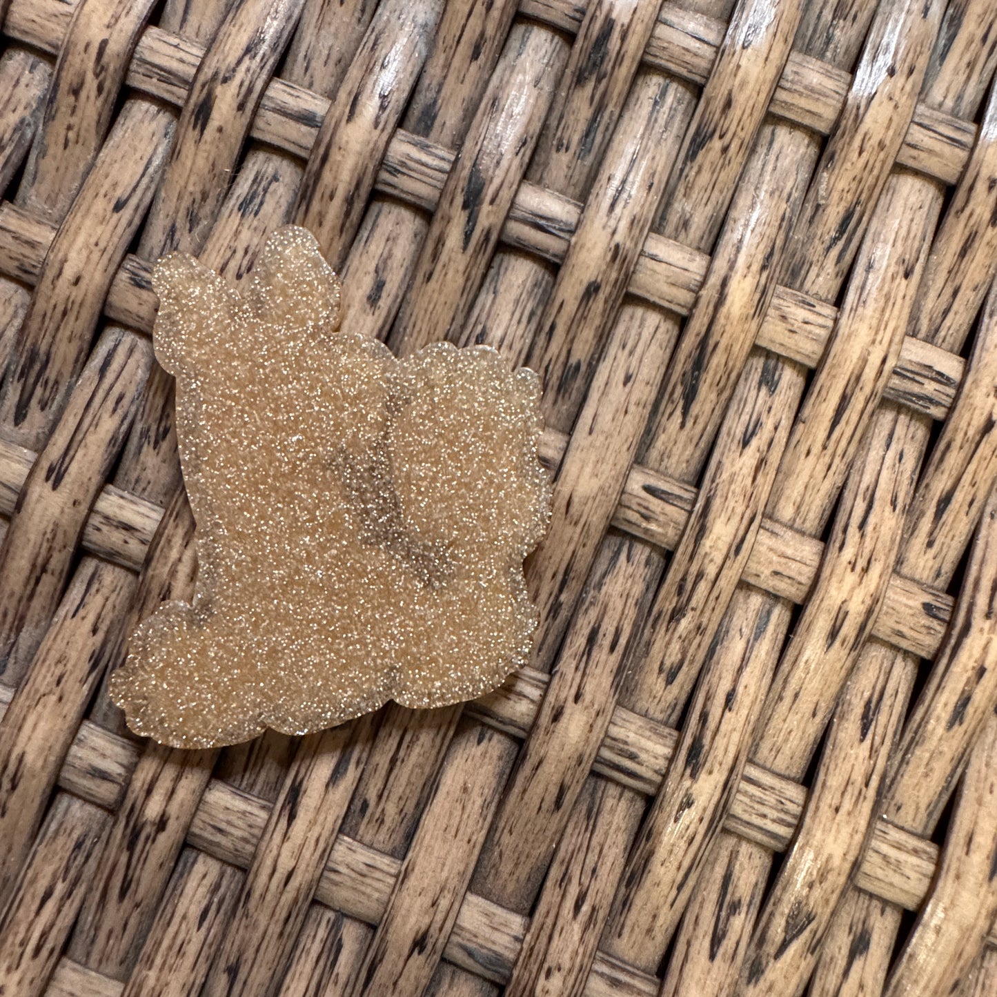 Scooby Doo with Strawberry Acrylic Flatback,  Planar, Cabochon, Single Pc.