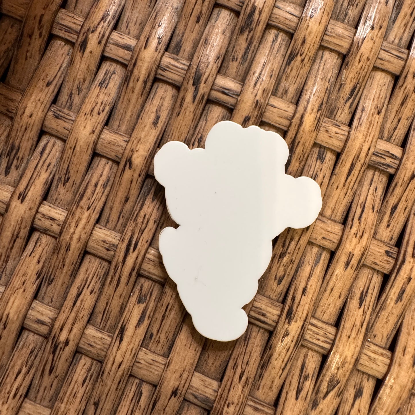 Pink Care Bear  Acrylic Flatback,  Planar, Cabochon, Single Pc.