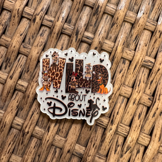 Wild about Disney Acrylic Flatback,  Planar, Cabochon, Single Pc.