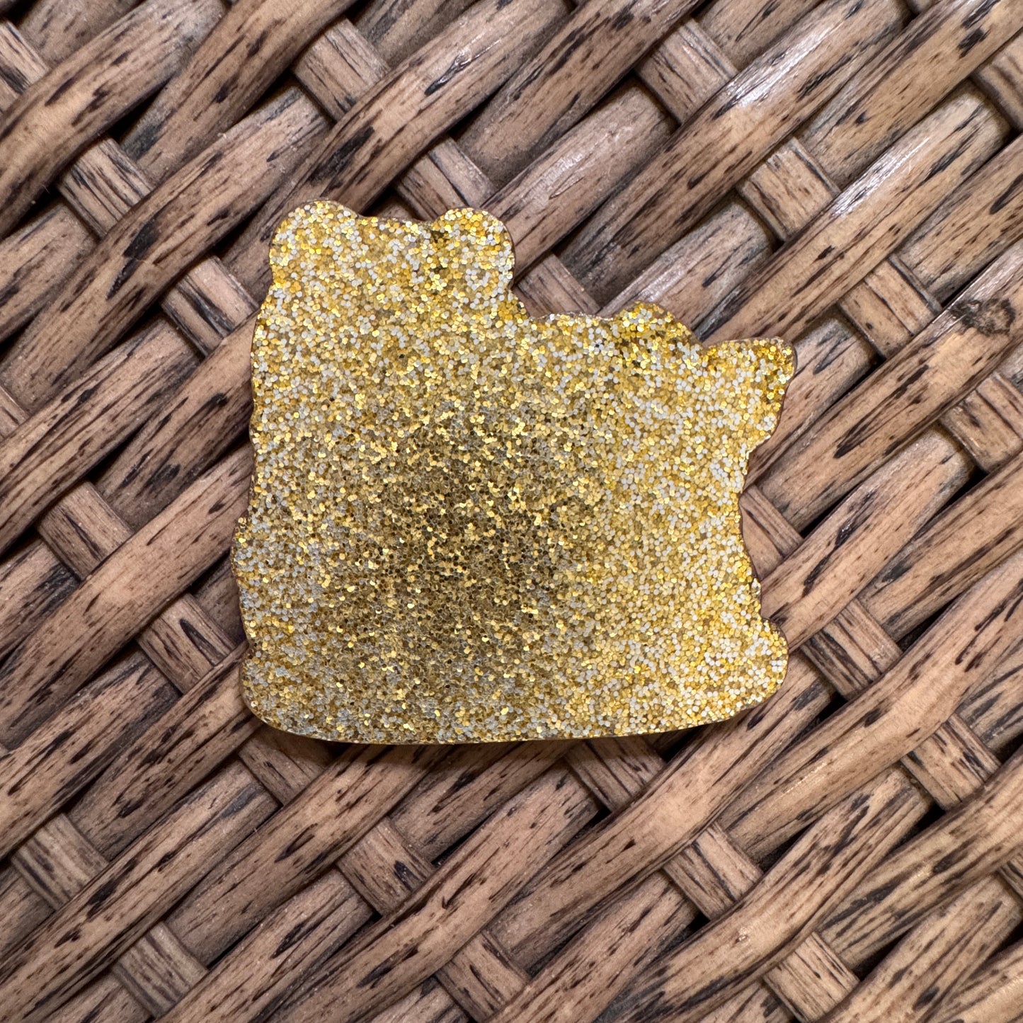 Pooh and Piglet Mc Donalds Acrylic Flatback,  Planar, Cabochon, Single Pc.