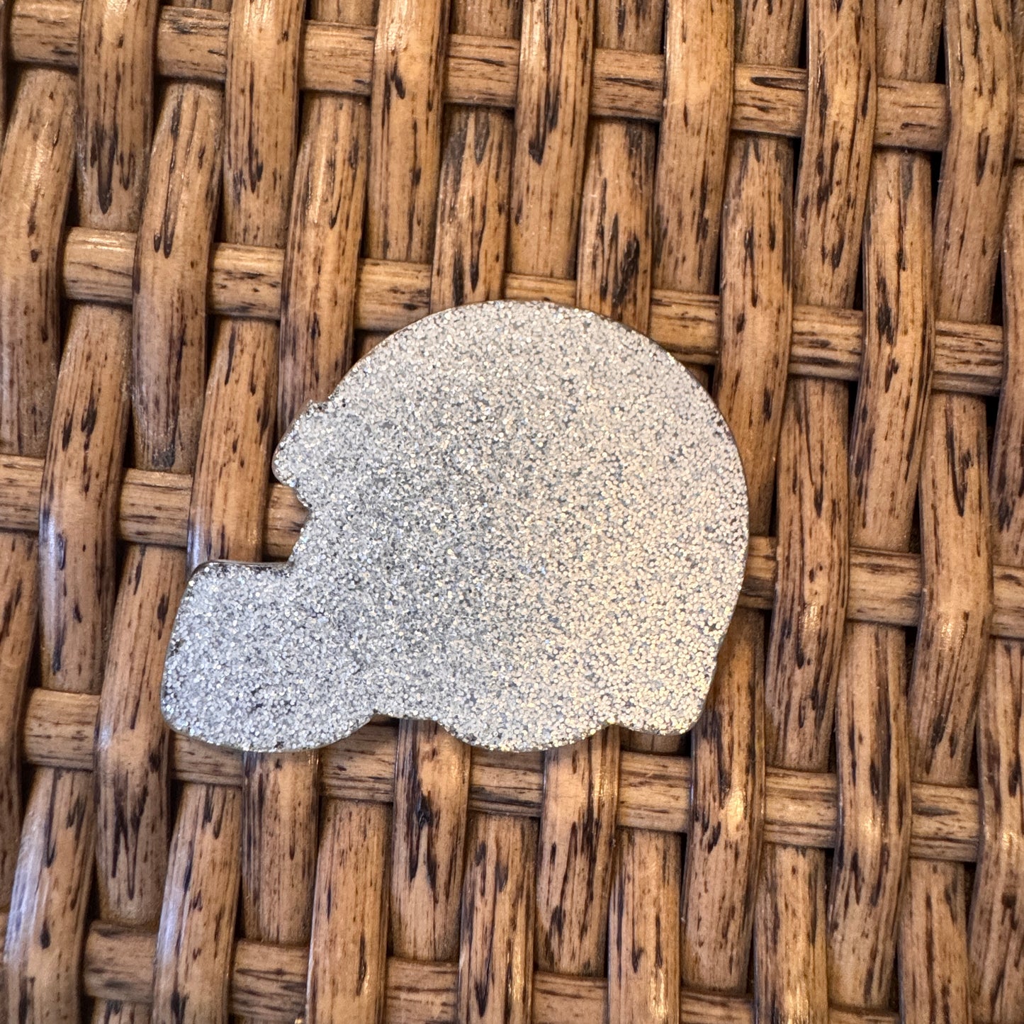 Kc Chiefs Helmet Flatback,  Planar, Cabochon, Single Pc.