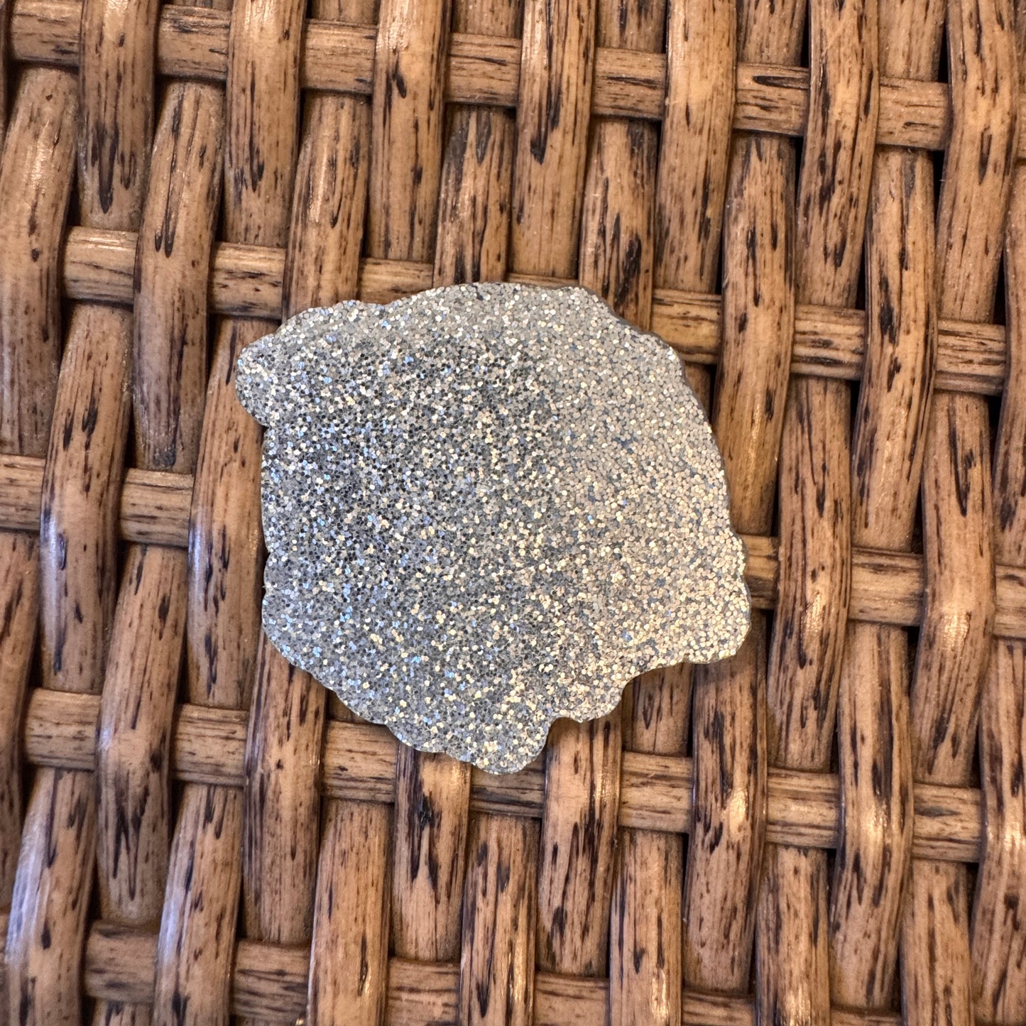 Purple Care bear Acrylic Flatback,  Planar, Cabochon, Single Pc.