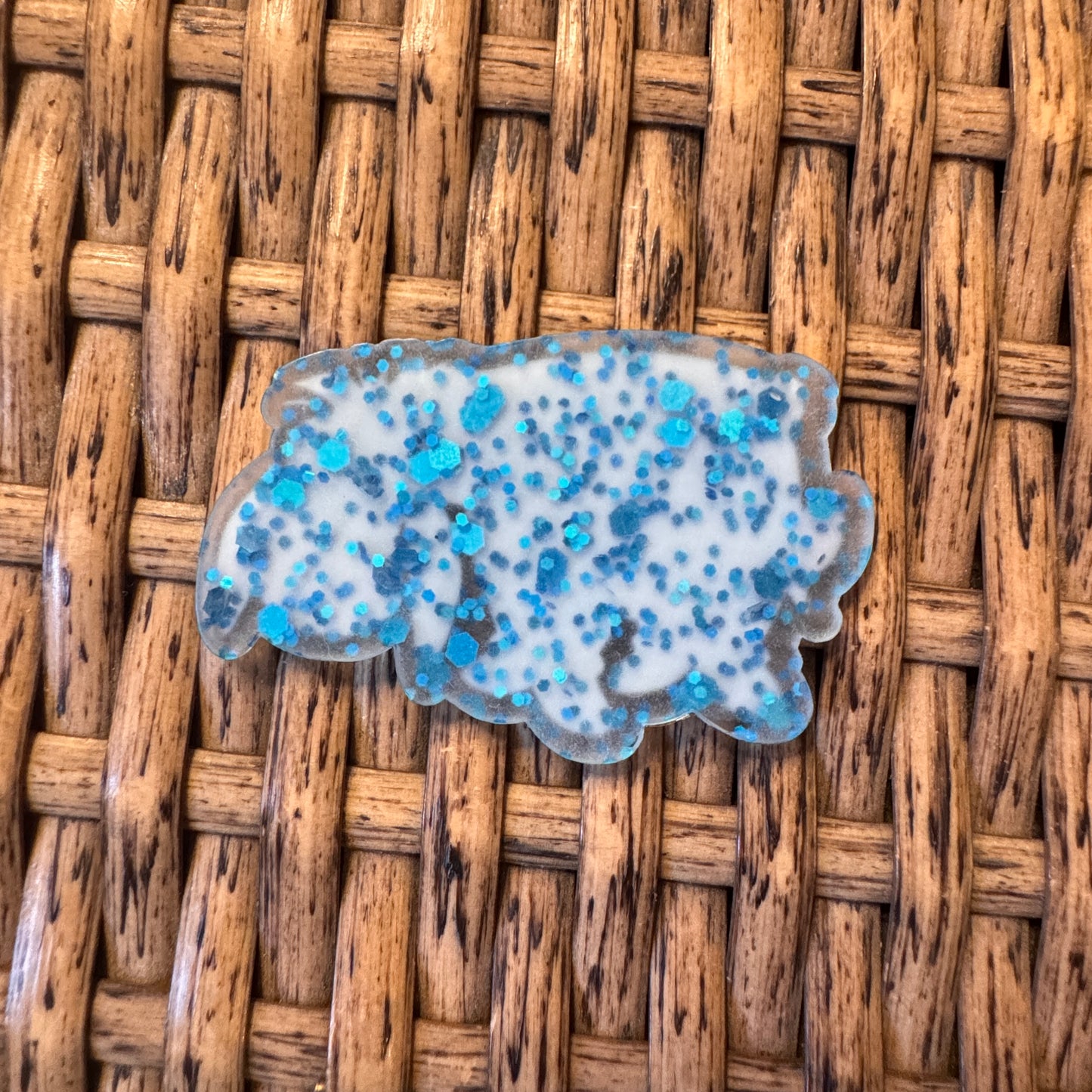 Eeyore  Acrylic Flatback,  Planar, Cabochon, Single Pc.