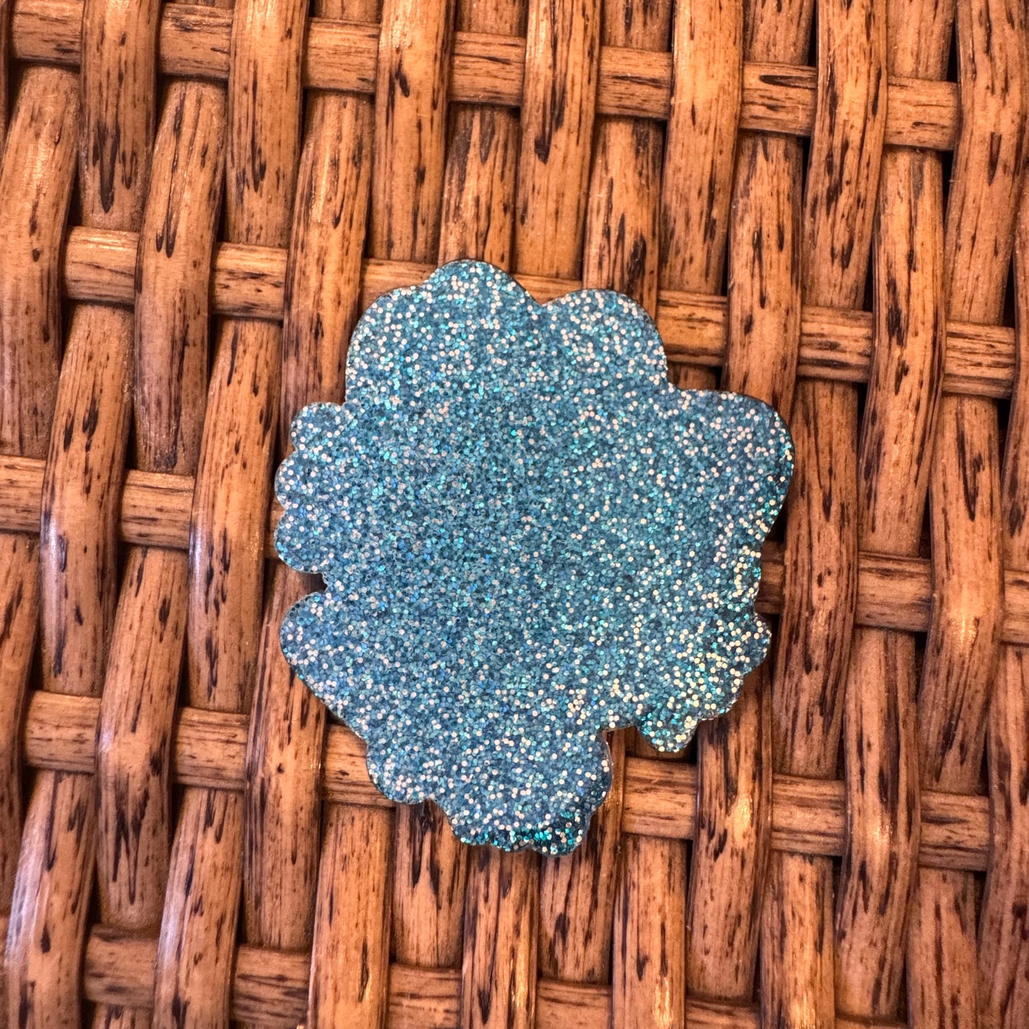 Hello Kitty LA Dodgers Acrylic Flatback,  Planar, Cabochon, Single Pc.