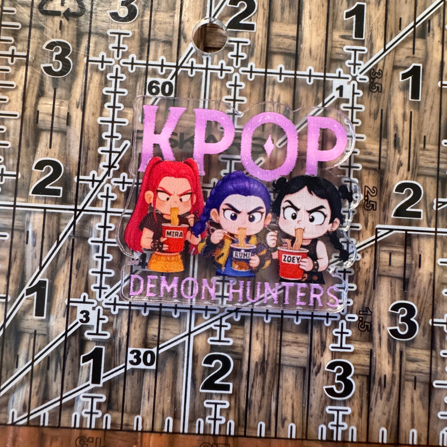K Pop Acrylic Flatback,  Planar, Cabochon, Single Pc.