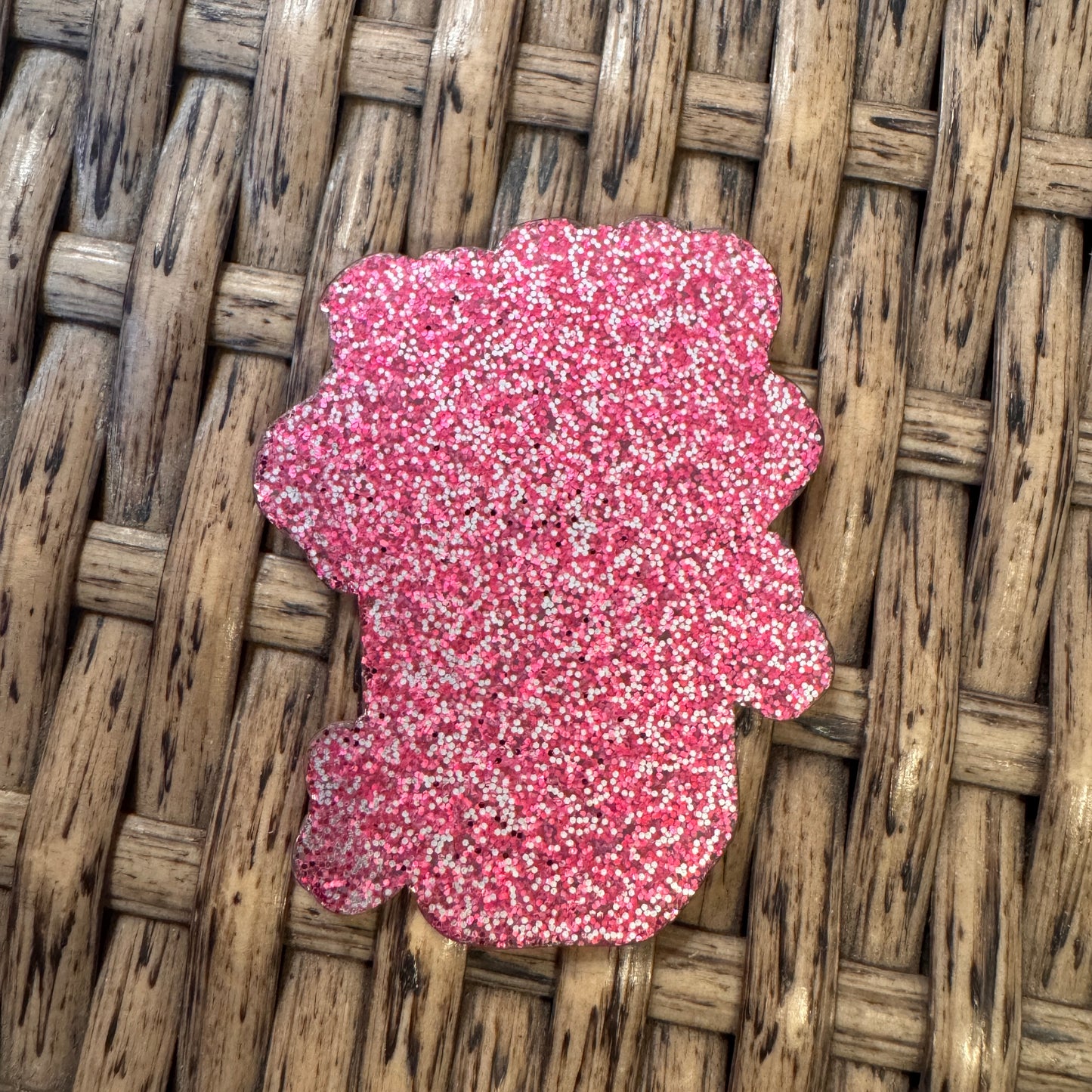 Diet Coke Girl Dinner  Acrylic Flatback,  Planar, Cabochon, Single Pc.