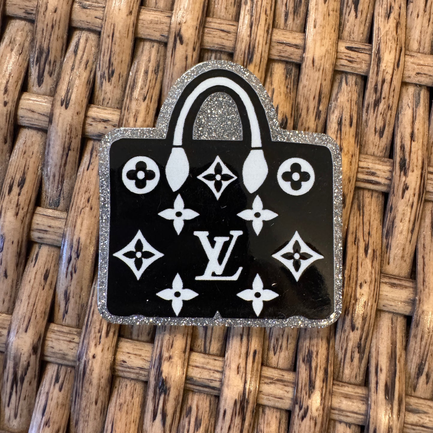 Purse  Acrylic Flatback,  Planar, Cabochon, Single Pc.