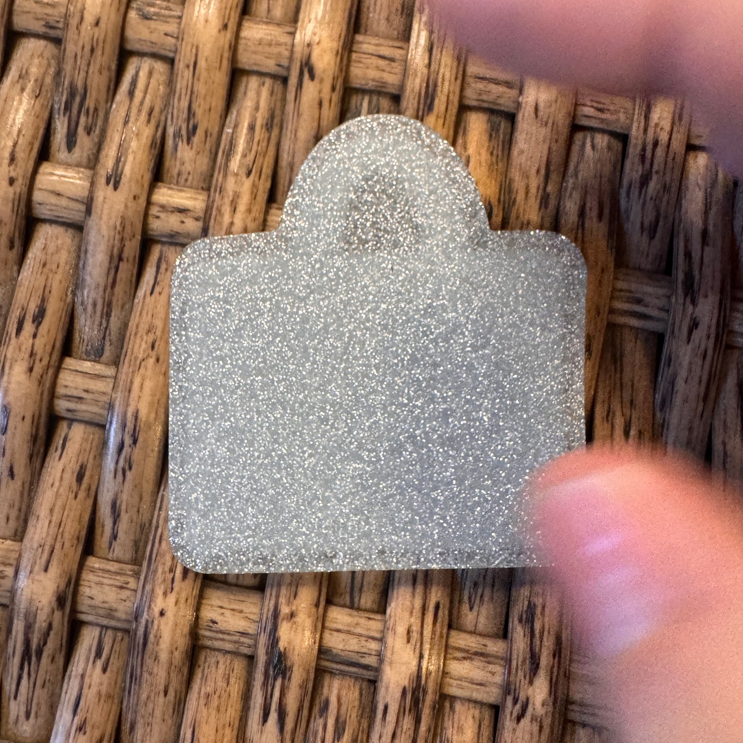 Purse  Acrylic Flatback,  Planar, Cabochon, Single Pc.