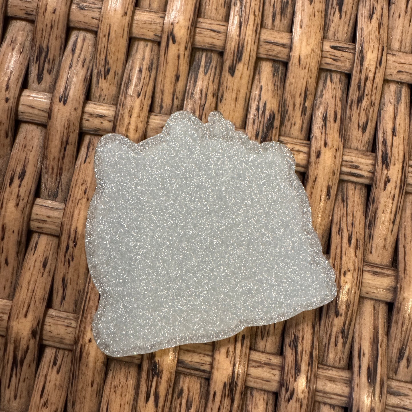 Husky Dog Coke Acrylic Flatback,  Planar, Cabochon, Single Pc.