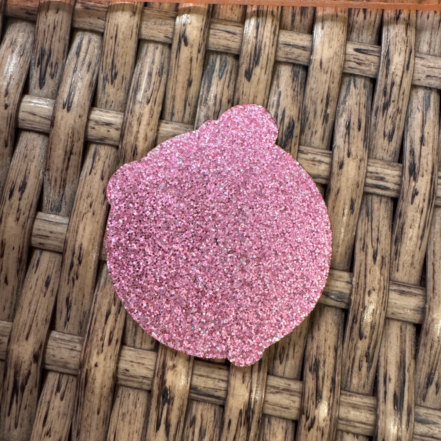 Angelica from Rugrats Acrylic Flatback,  Planar, Cabochon, Single Pc.