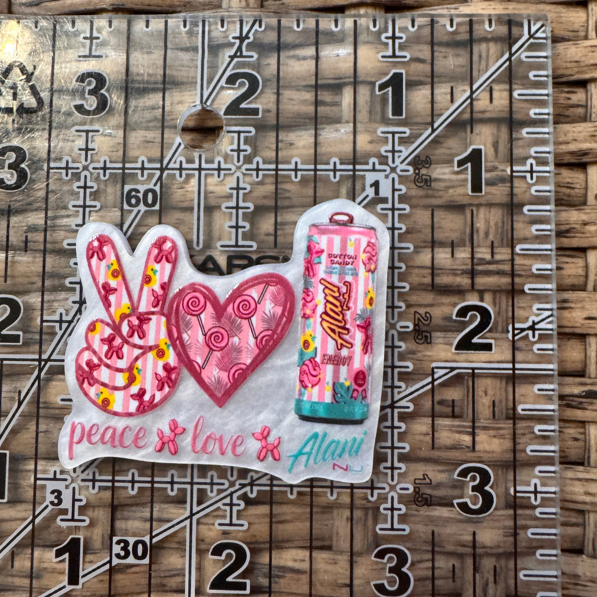Acrylic Flatback Craft Embellishment Alani