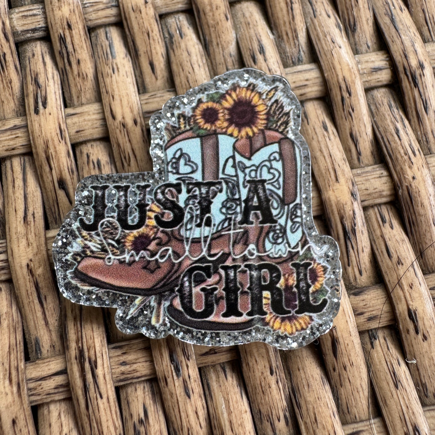 Just a Small Town Girl Flatback, Single Pc.