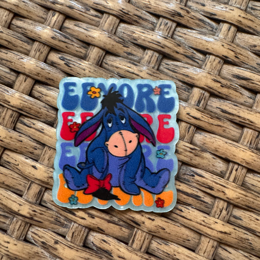 Acrylic Flatback Craft Embellishment Eeyore