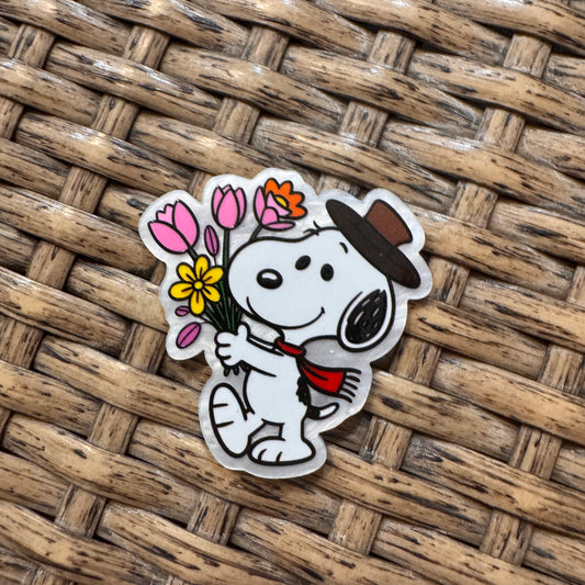 Acrylic Flatback Craft Embellishment SNOOPY