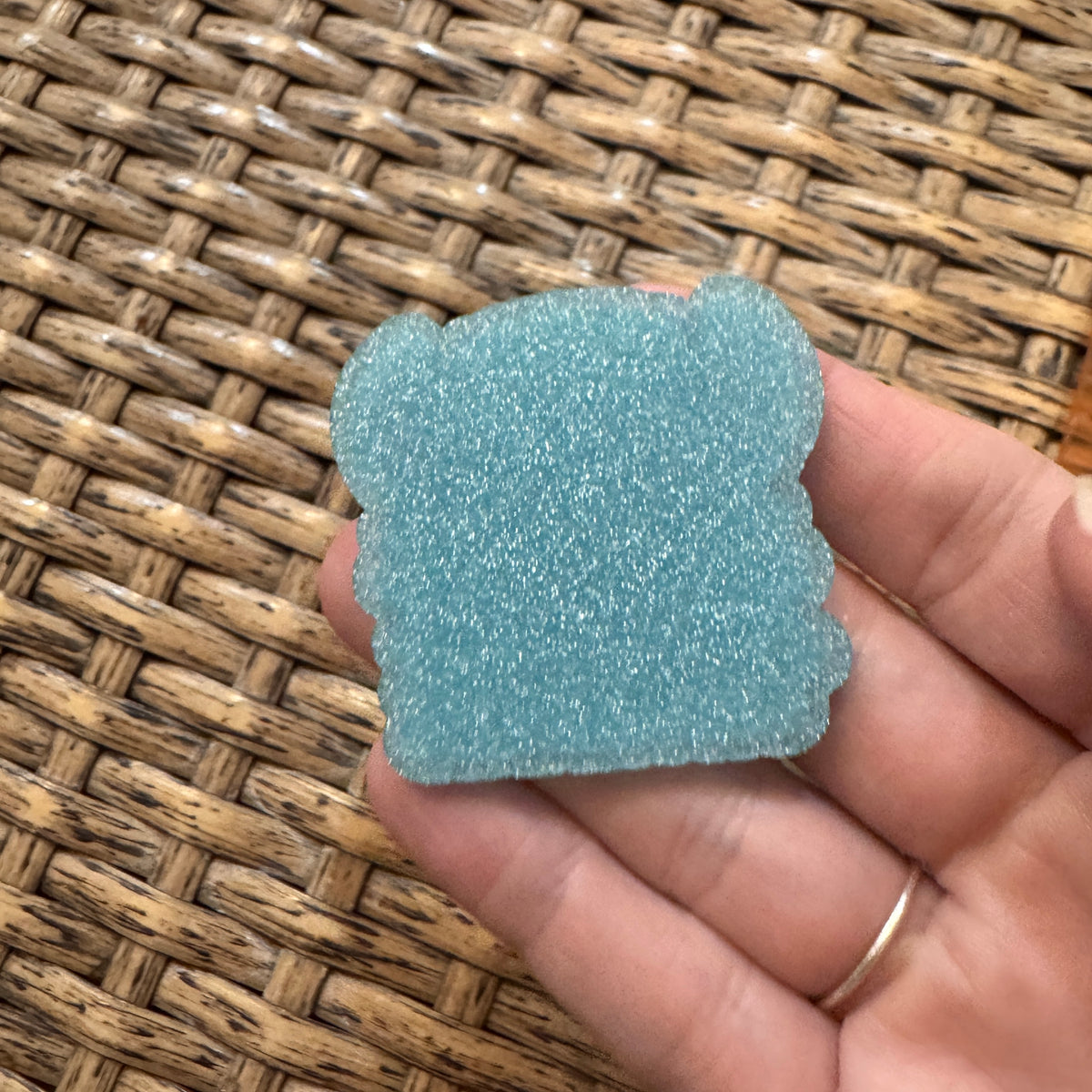 Acrylic Flatback Craft Embellishment STITCH