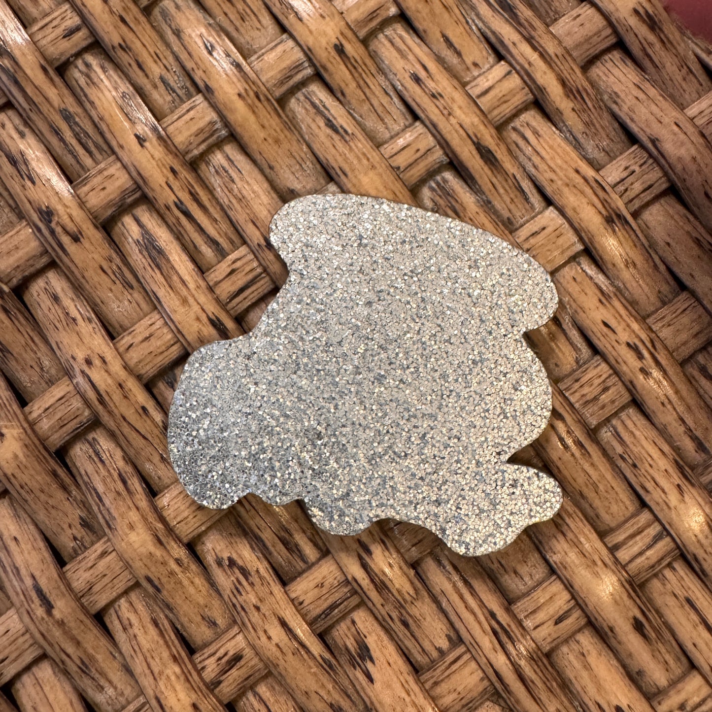 Alice and Wonderland Acrylic Flatback,  Planar, Cabochon, Single Pc. Faded words