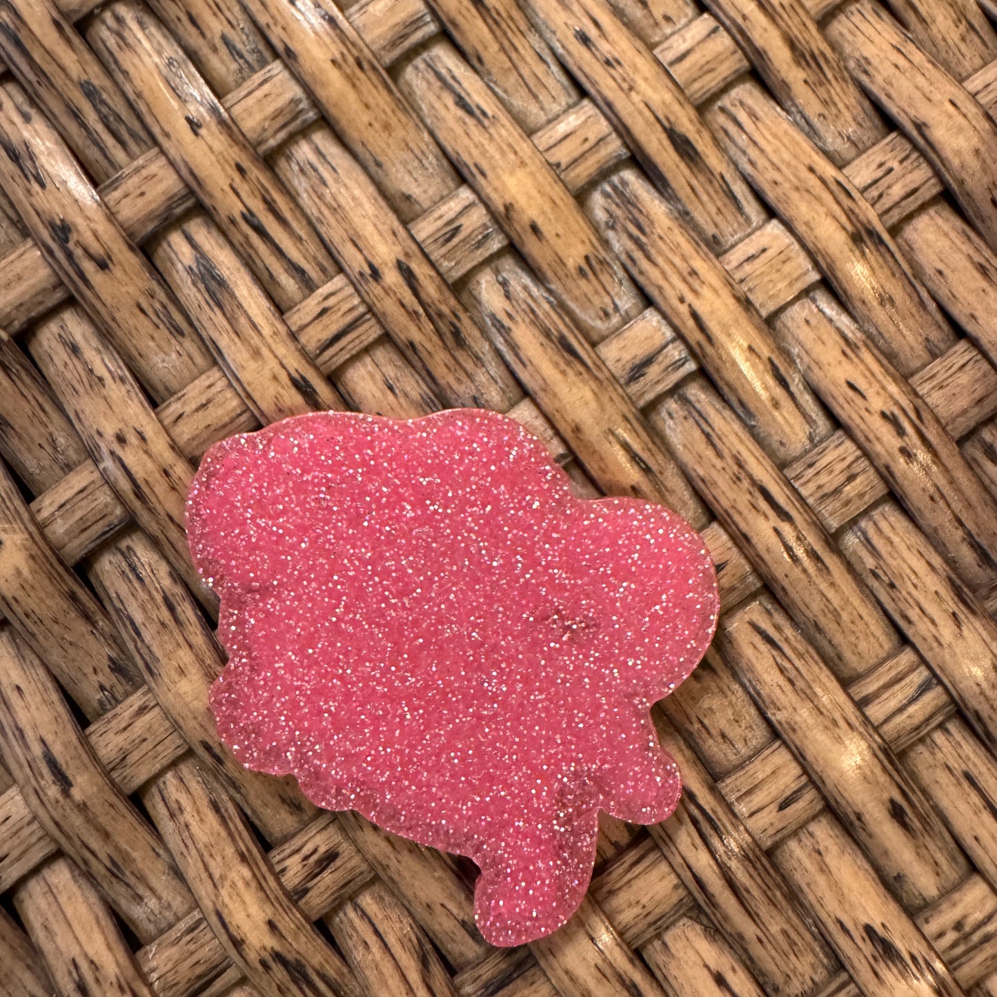 Alice and Cat Acrylic Flatback,  Planar, Cabochon, Single Pc.