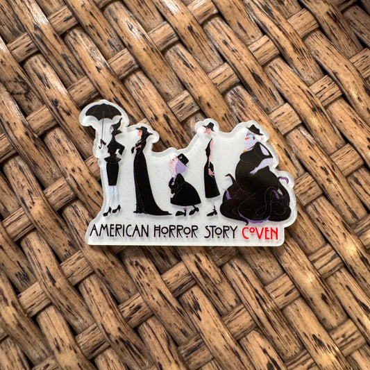 American Horror Story Acrylic Flatback,  Planar, Cabochon, Single Pc.