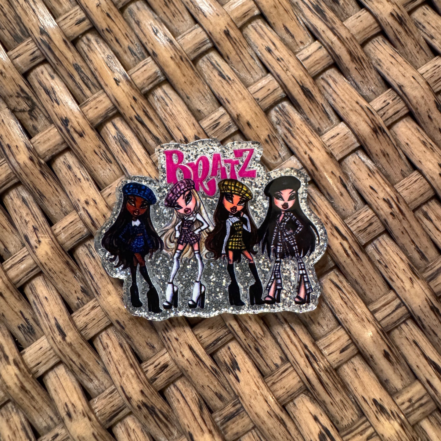 Bratz Acrylic Flatback,  Planar, Cabochon, Single Pc.