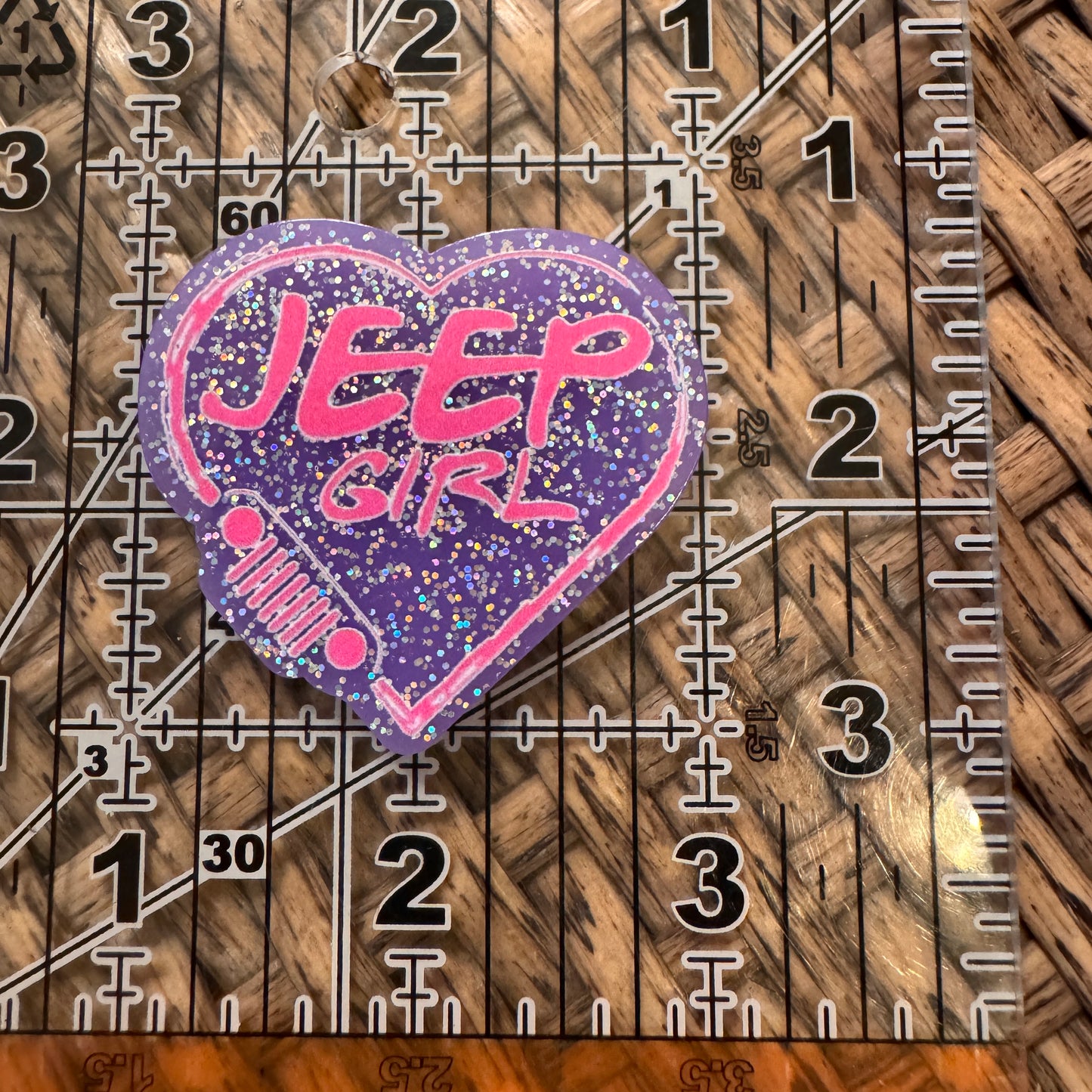 Jeep Acrylic Flatback,  Planar, Cabochon, Single Pc.