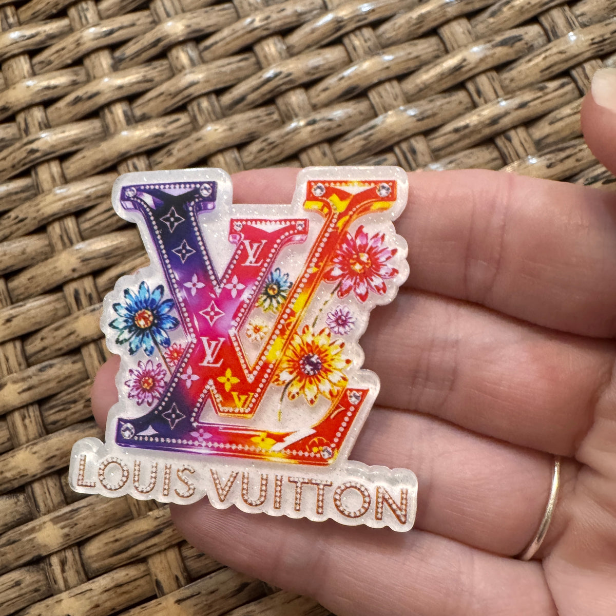 Acrylic Flatback Craft Embellishment Designer LV