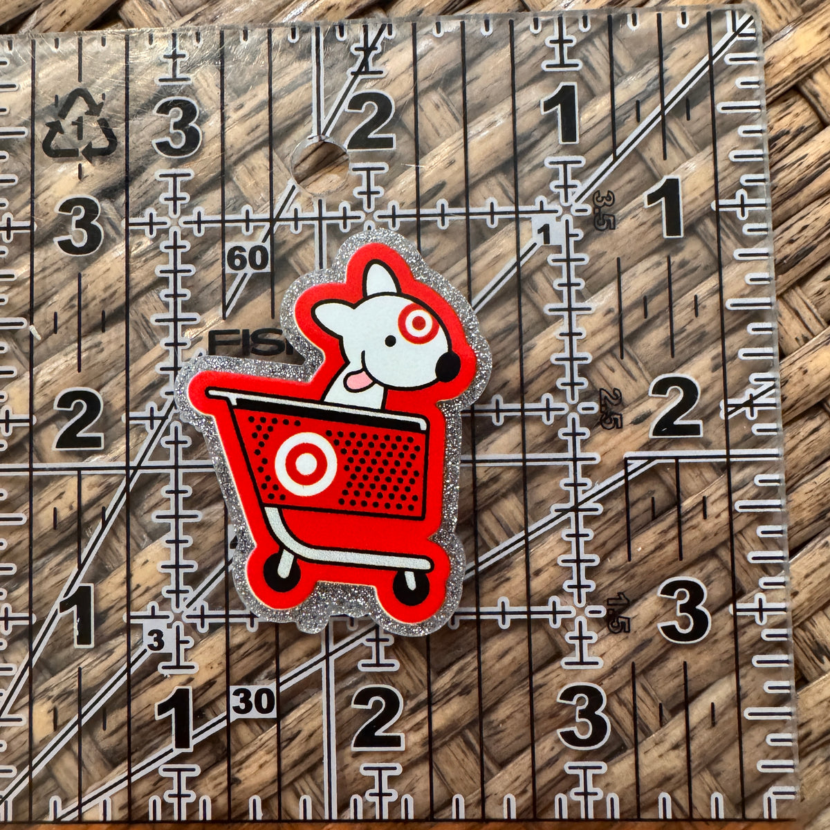Acrylic Flatback Craft Embellishment Target
