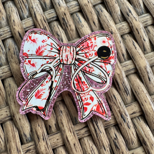 Stethoscope Bow Nurse, Medical, RN, Flatback, Planar, Cabochon, Single Pc.