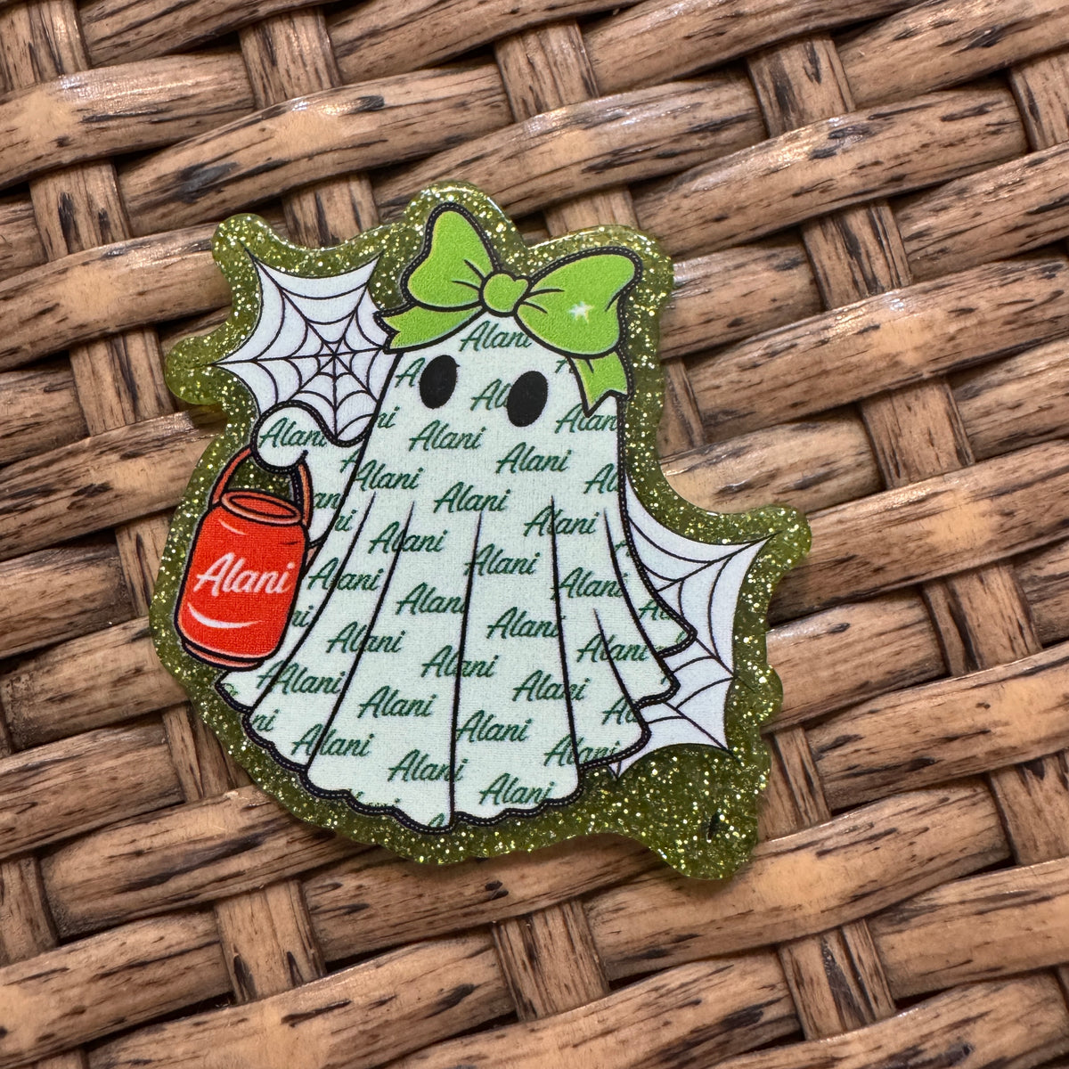 Acrylic Flatback Craft Embellishment Alani Ghost