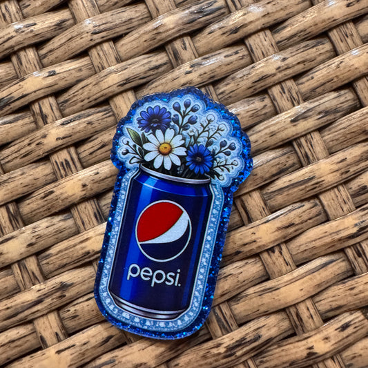 Acrylic Flatback Craft Embellishment Pepsi