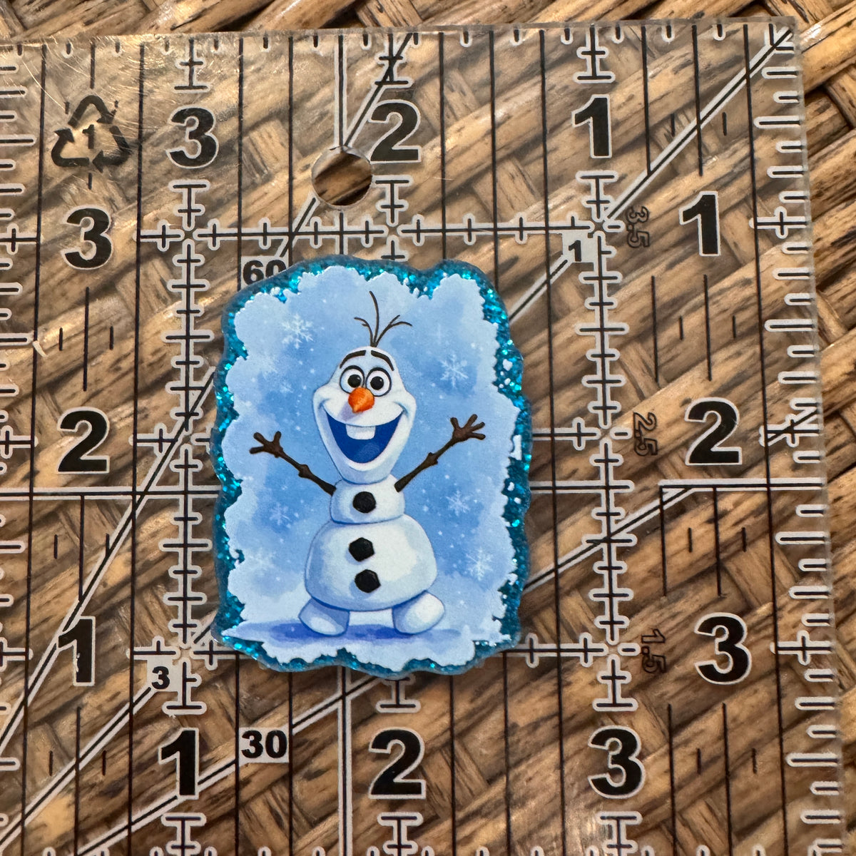 Acrylic Flatback Craft Embellishment Frozen Olaf