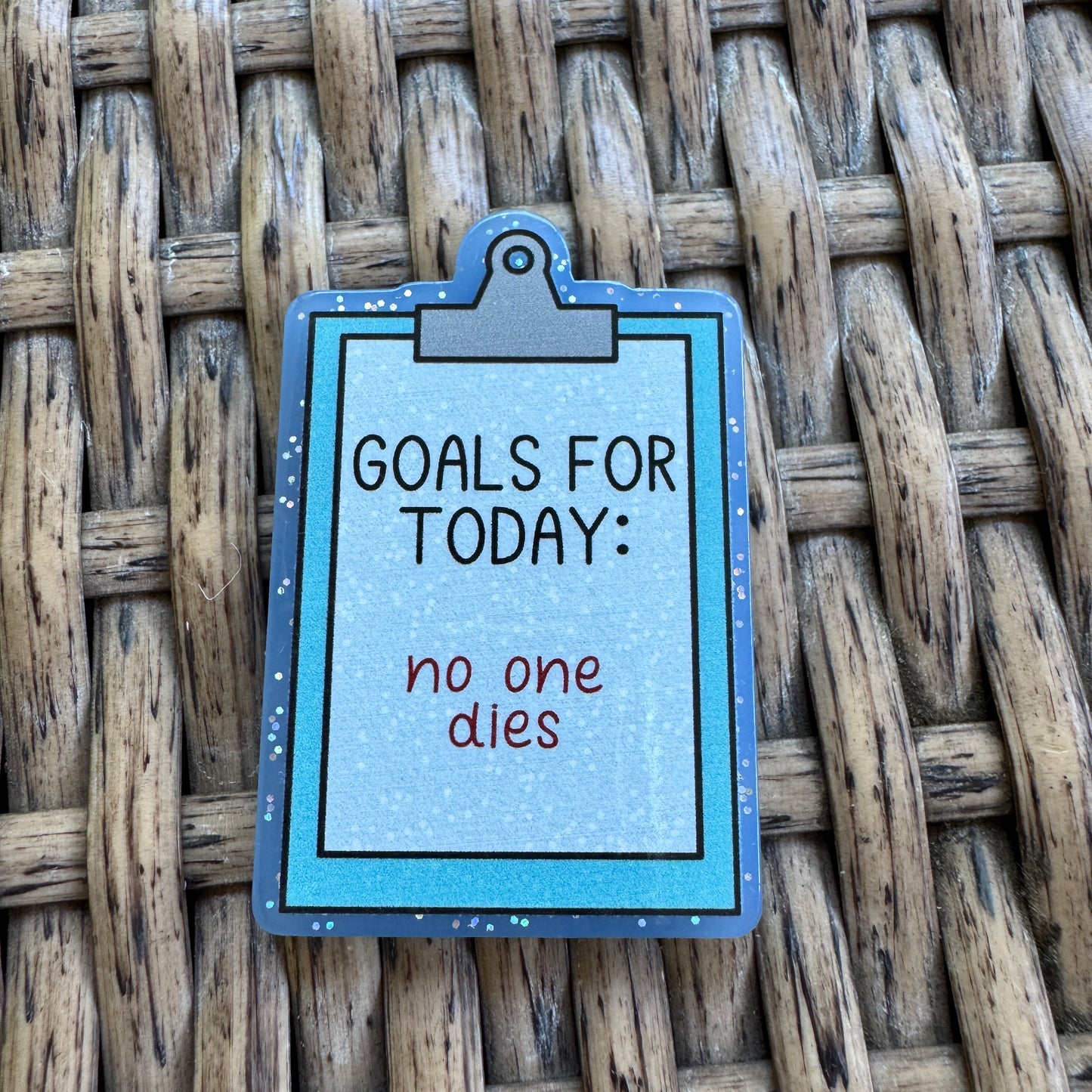 Clip Board Humor, Flatback, Planar, Cabochon, Single Pc. (Copy)