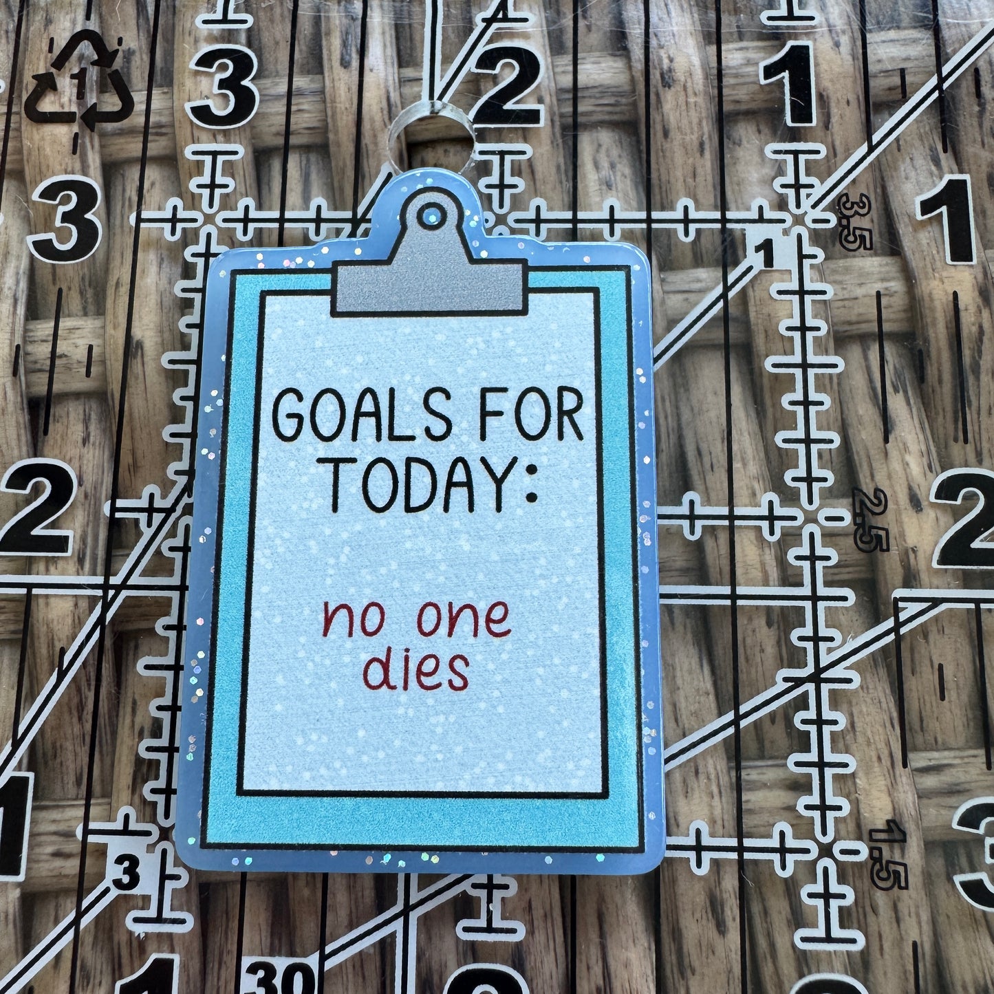 Clip Board Humor, Flatback, Planar, Cabochon, Single Pc. (Copy)