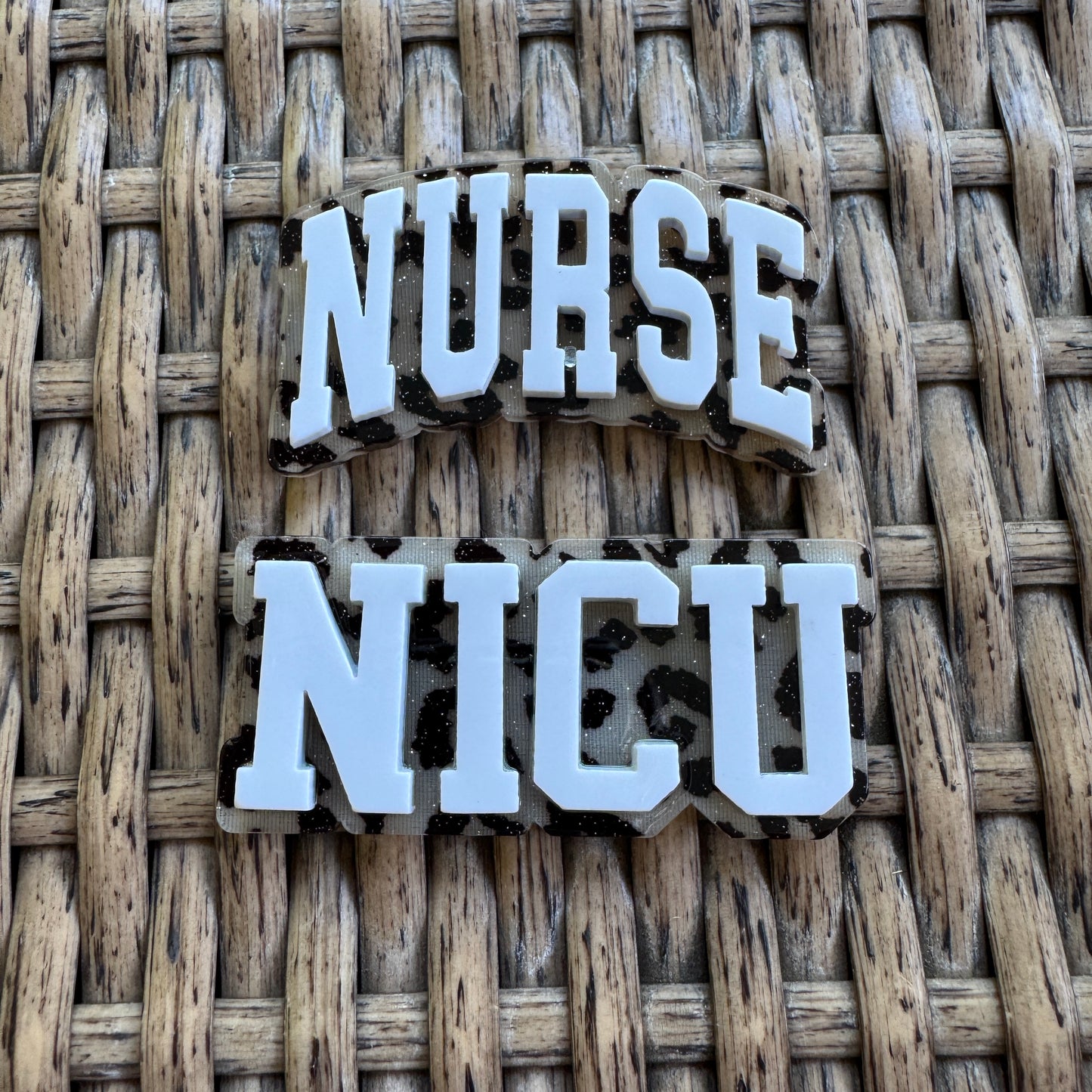 Nurse or NICU Two Dimensional, Flatback, Planar, Cabochon, Single Pc.