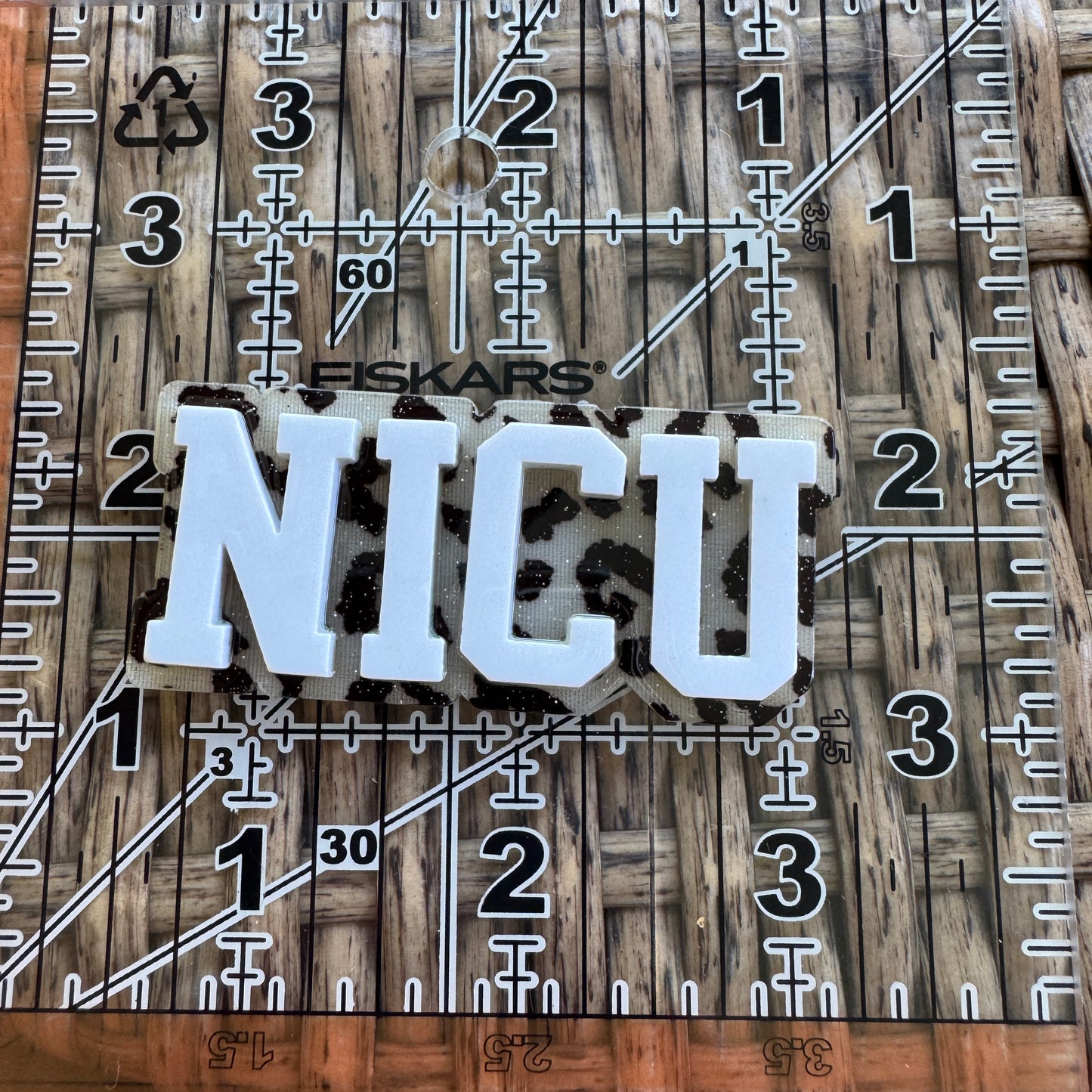 Nurse or NICU Two Dimensional, Flatback, Planar, Cabochon, Single Pc.