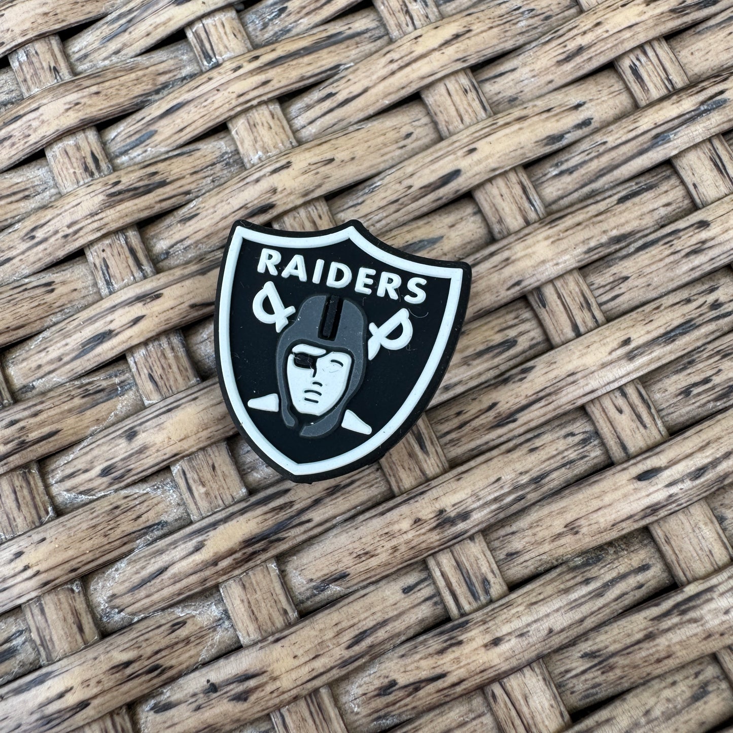 Silicone Flocal Bead Raiders Football Team