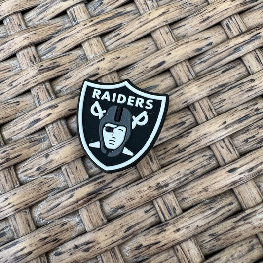 Silicone Flocal Bead Raiders Football Team