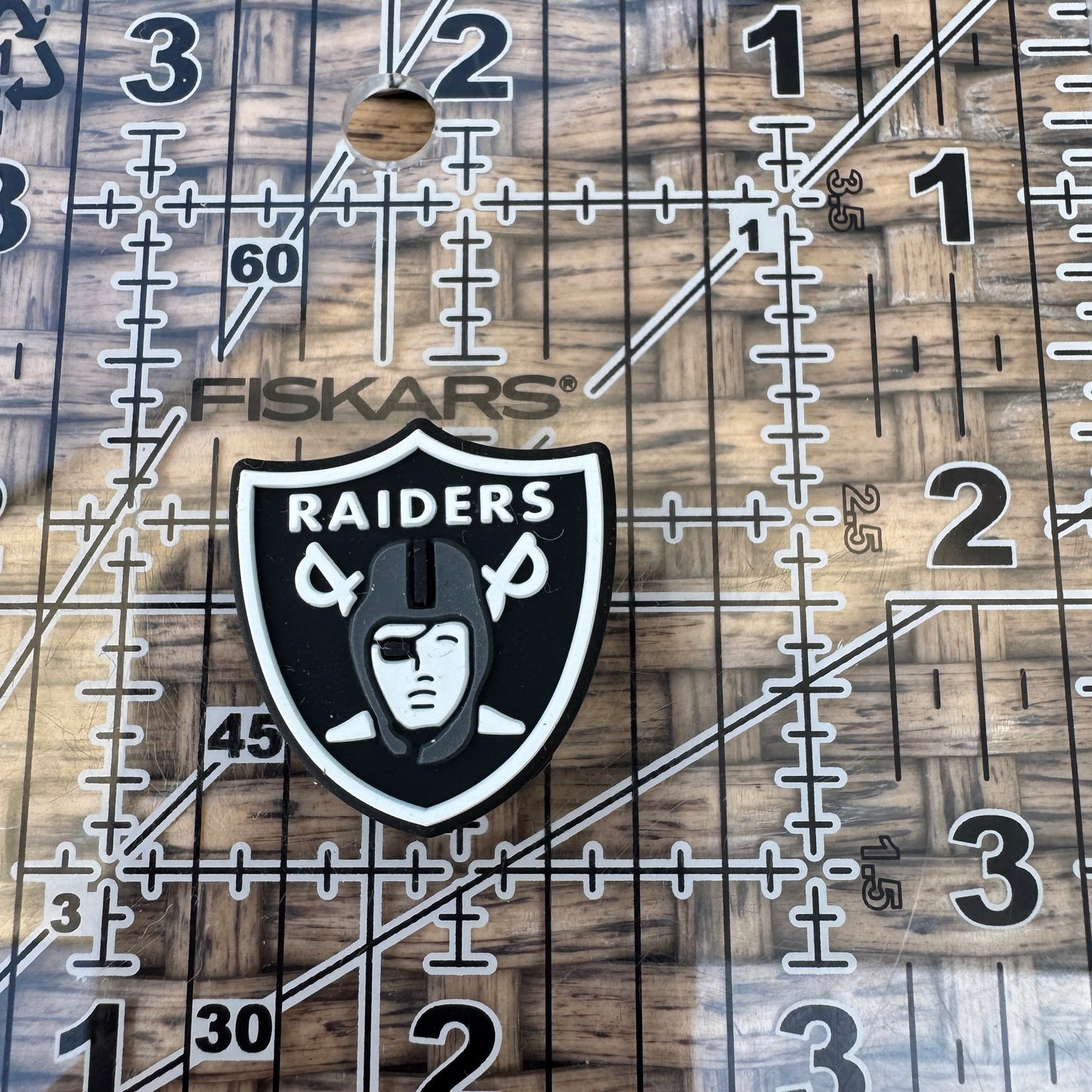 Silicone Flocal Bead Raiders Football Team