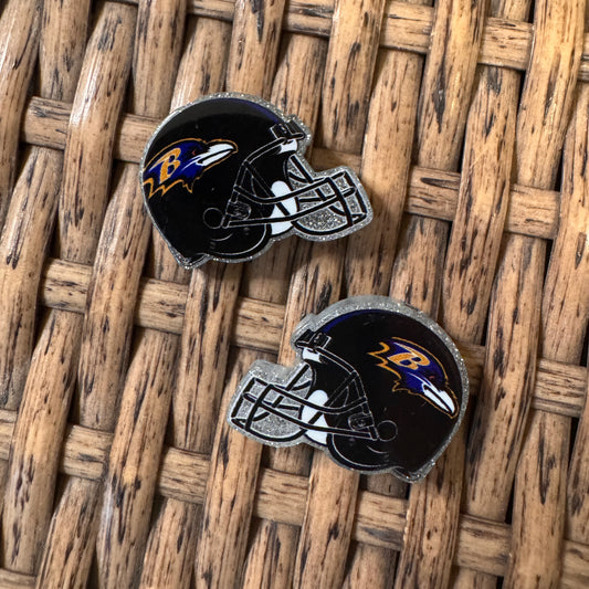 Focal Bead Baltimore Ravens