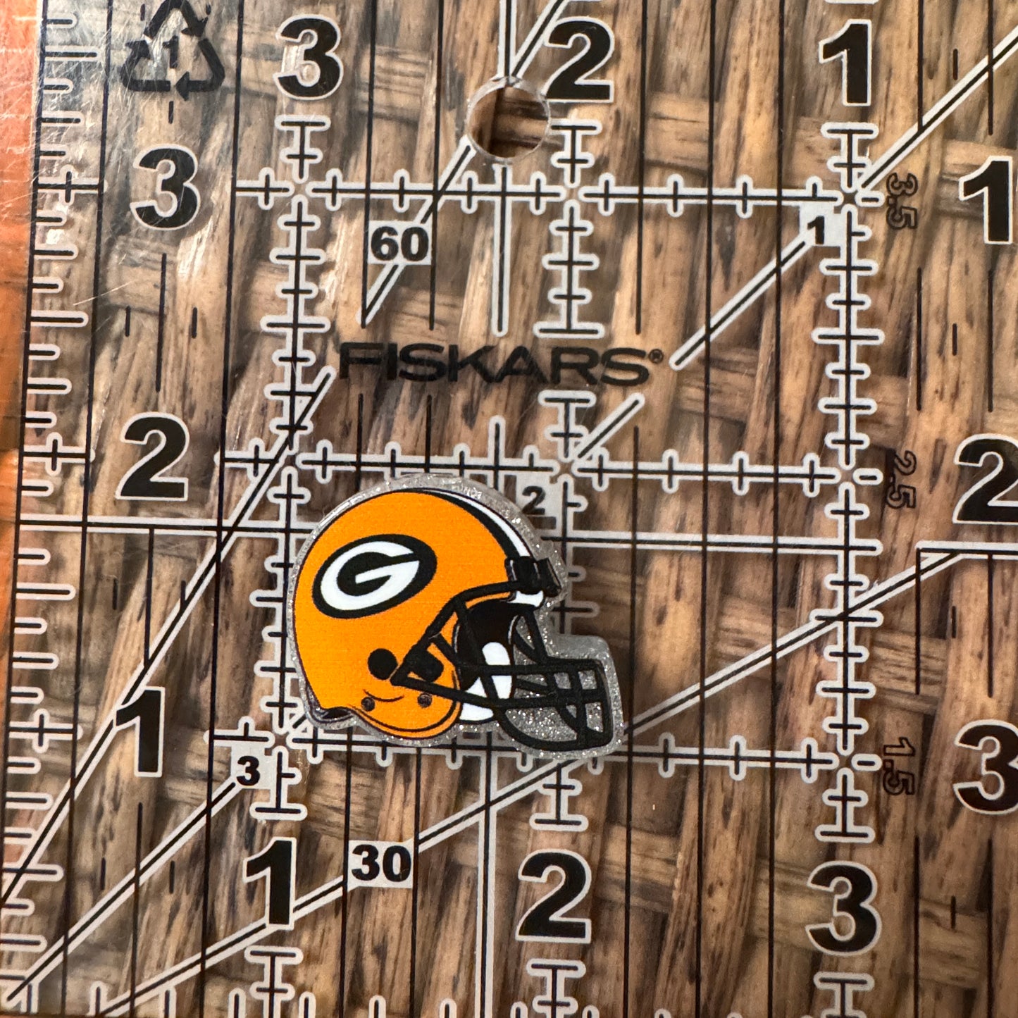 Acrylic Focal Bead Set of Two  – Double-Sided Image Charms for Beadable Pens, Badge Reels, Keychains, Jewelry, Junk Cases