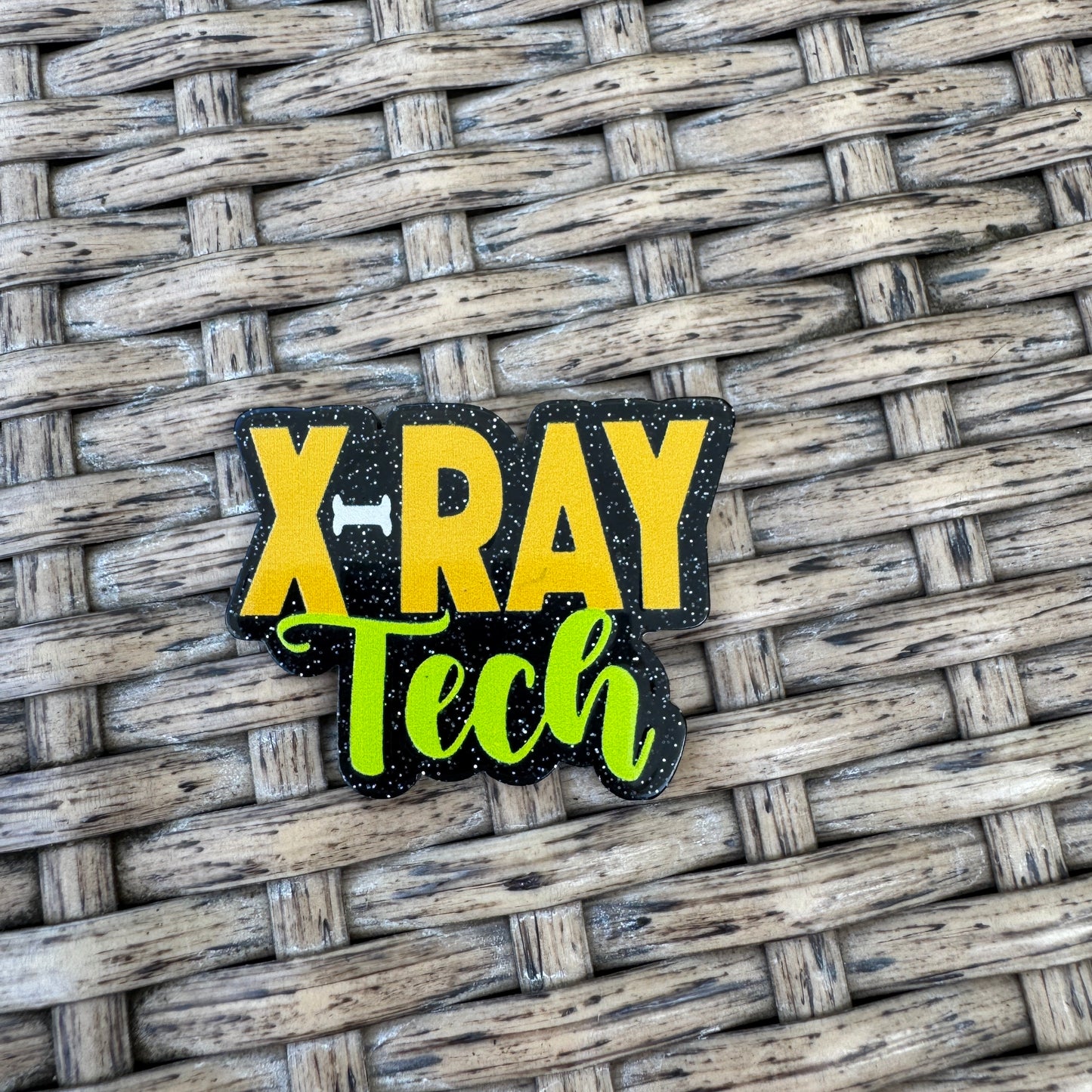 X Ray Tech Flatback Planar, Cabochon, Single Pc.