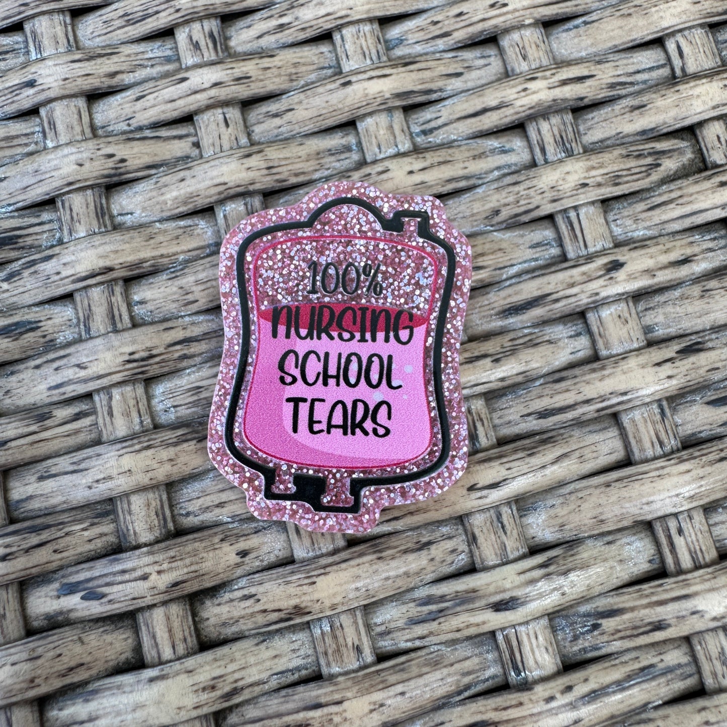 Nursing Student Tears Flatback Planar, Cabochon, Single Pc.