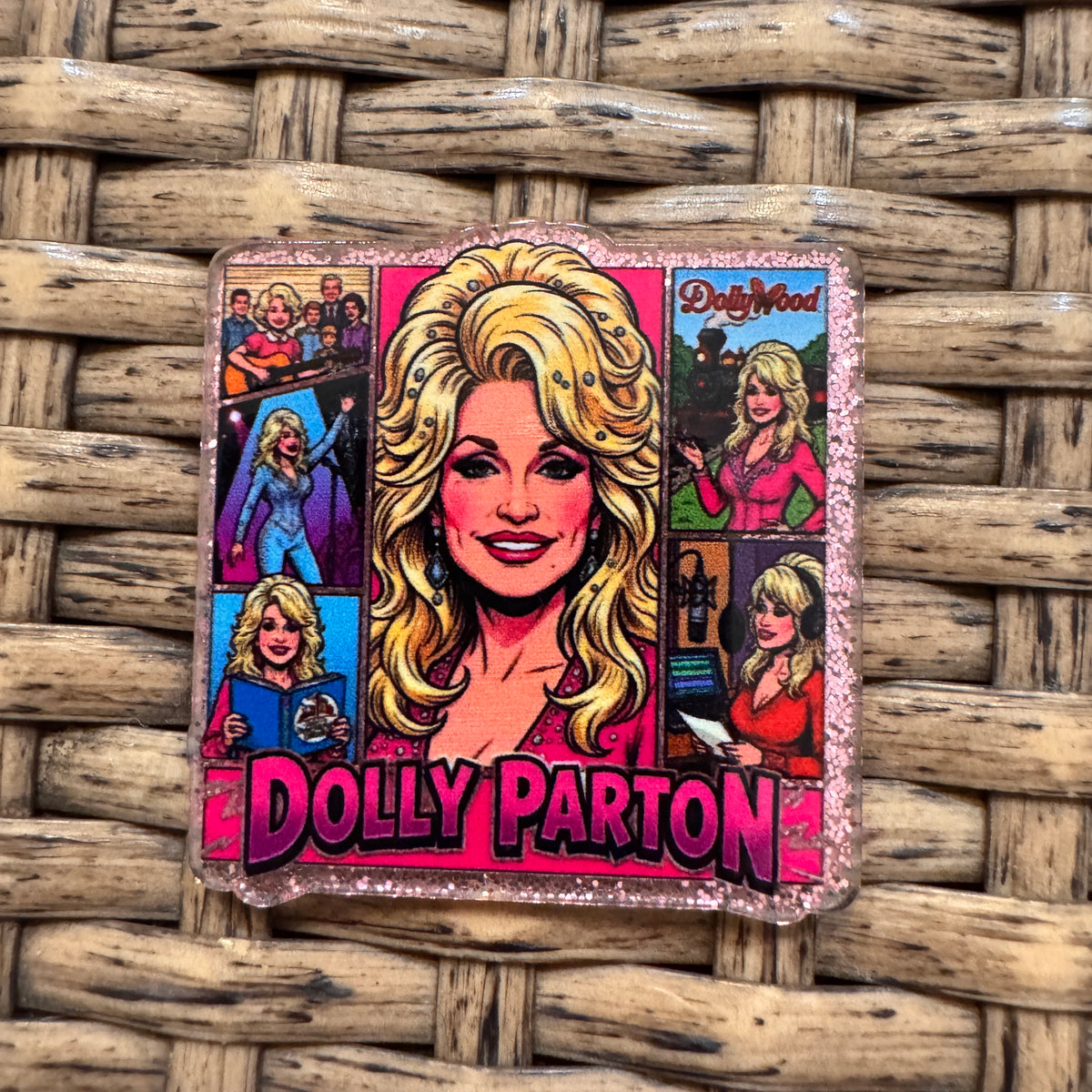 Acrylic Flatback Craft Embellishment Dolly Parton
