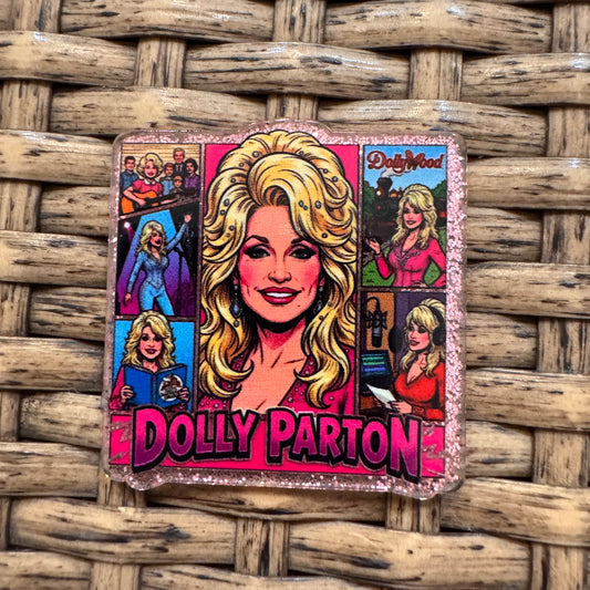 Acrylic Flatback Craft Embellishment Dolly Parton