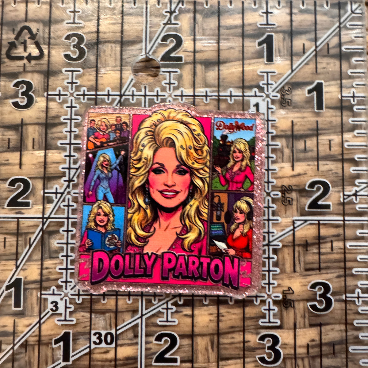 Acrylic Flatback Craft Embellishment Dolly Parton